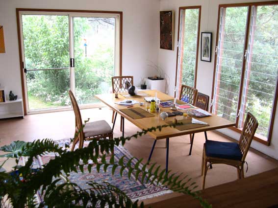 dining room Joan Relke and Carl Merten